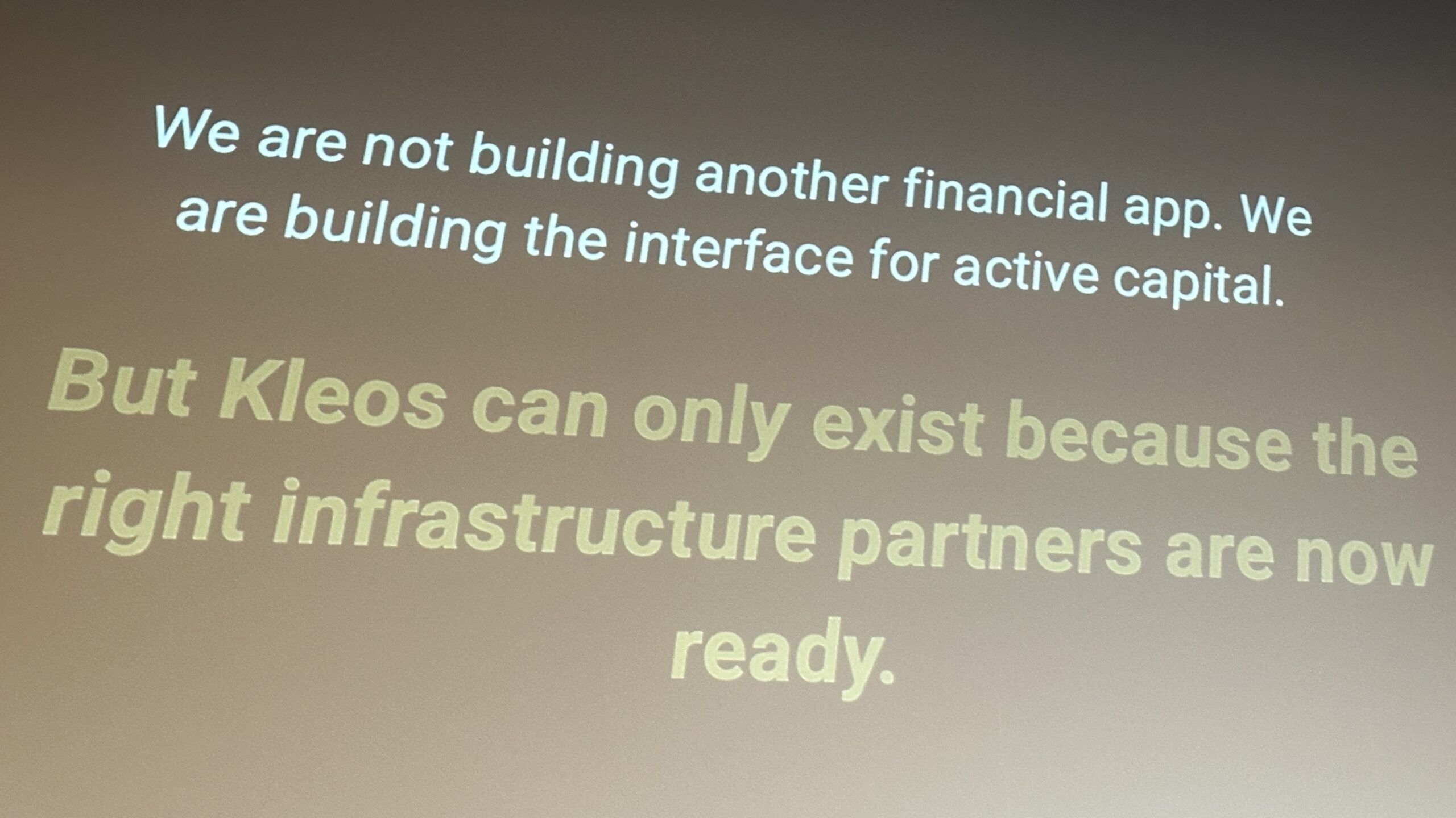 Kleos a ETHMilan 2026 presenta l’interfaccia per active capital