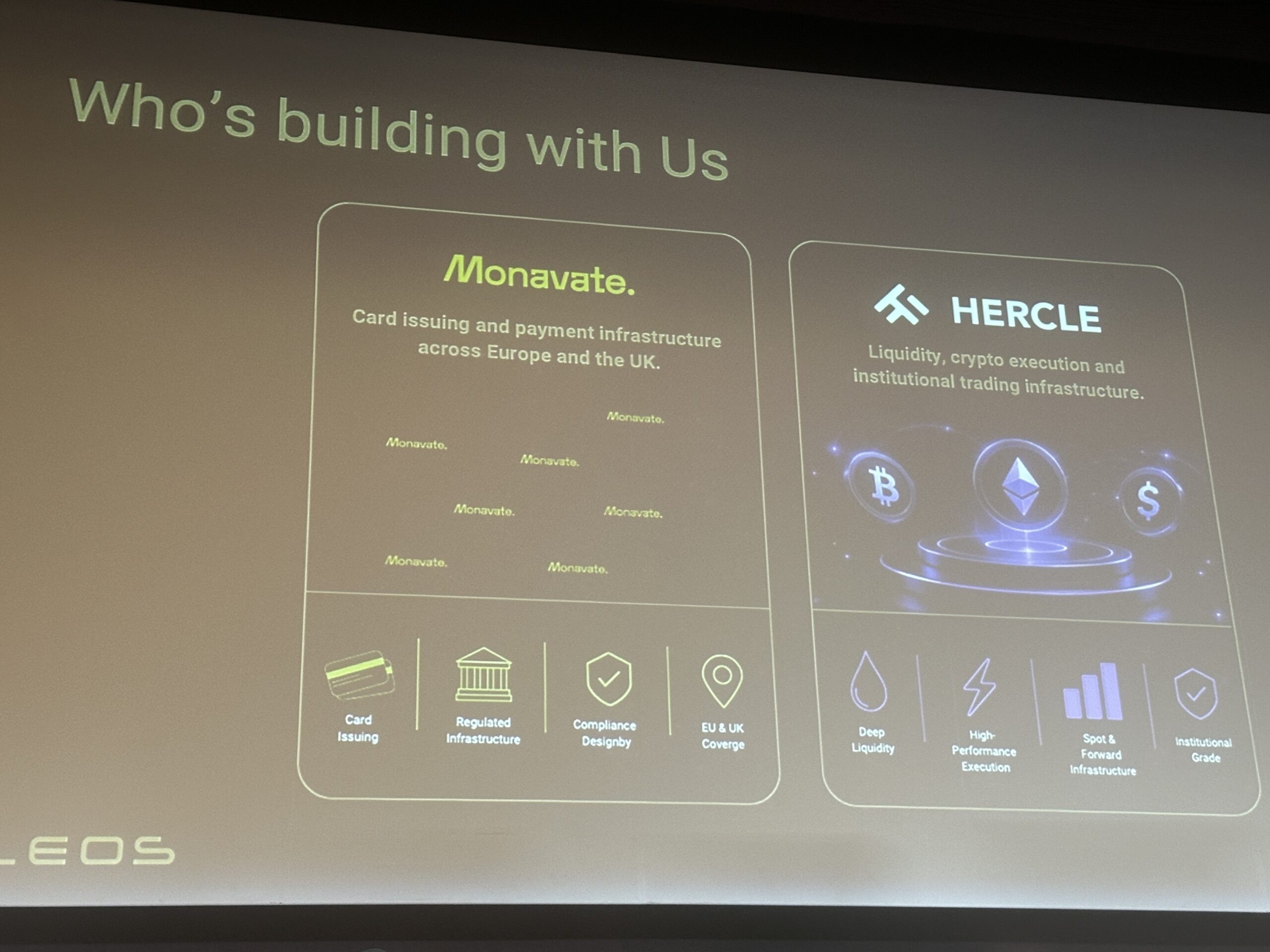 Monavate e Hercle come partner infrastrutturali di Kleos per active capital