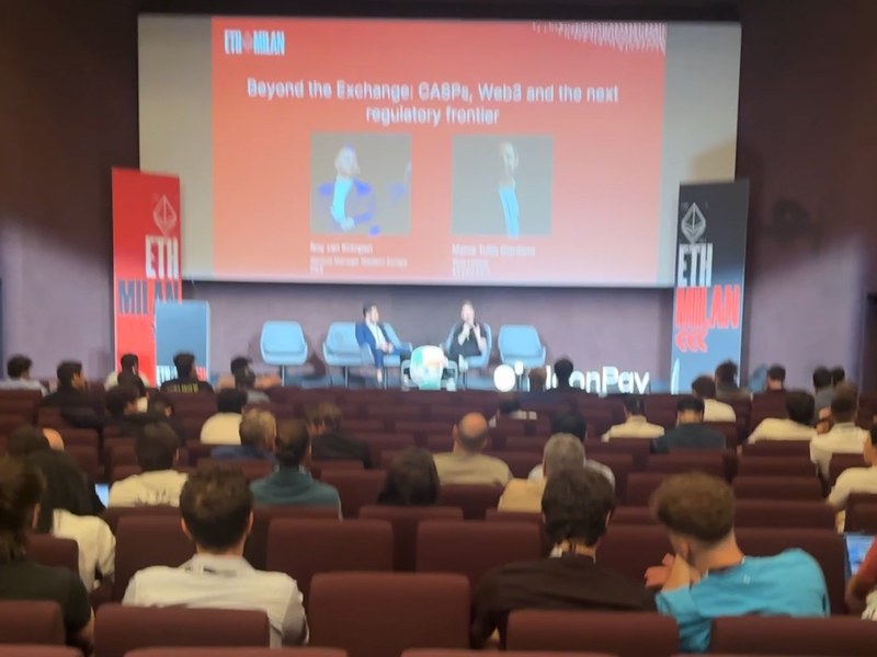 Panel su Web3 e regolamentazione a ETHMilan 2026